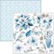 Ciao Bella Papers - Fussy Cut Paper Pad 6x6  Elegance of Blue