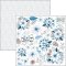 Ciao Bella Papers - Fussy Cut Paper Pad 6x6  Elegance of Blue