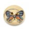 Round 15mm Button - Butterfly (packed 10)