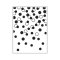 Crafter's Companion Darice 4.25"x 5.75" Embossing Folder - Gradiating Dots Background