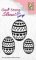 Nellie Snellen Clear Stamps Silhouette - Easter Eggs