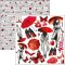 Ciao Bella Papers - Fussy Cut Paper Pad 6x6  Paris Je t'aime