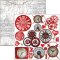 Ciao Bella Papers - Fussy Cut Paper Pad 6x6  Paris Je t'aime