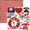 Ciao Bella Papers - Fussy Cut Paper Pad 6x6  Paris Je t'aime