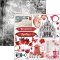 Ciao Bella Papers - Fussy Cut Paper Pad 6x6  Paris Je t'aime