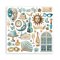 Stamperia Masquerade 12x12 inch Scrapbooking Pad